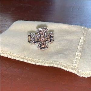 Hyo Silver cross ring